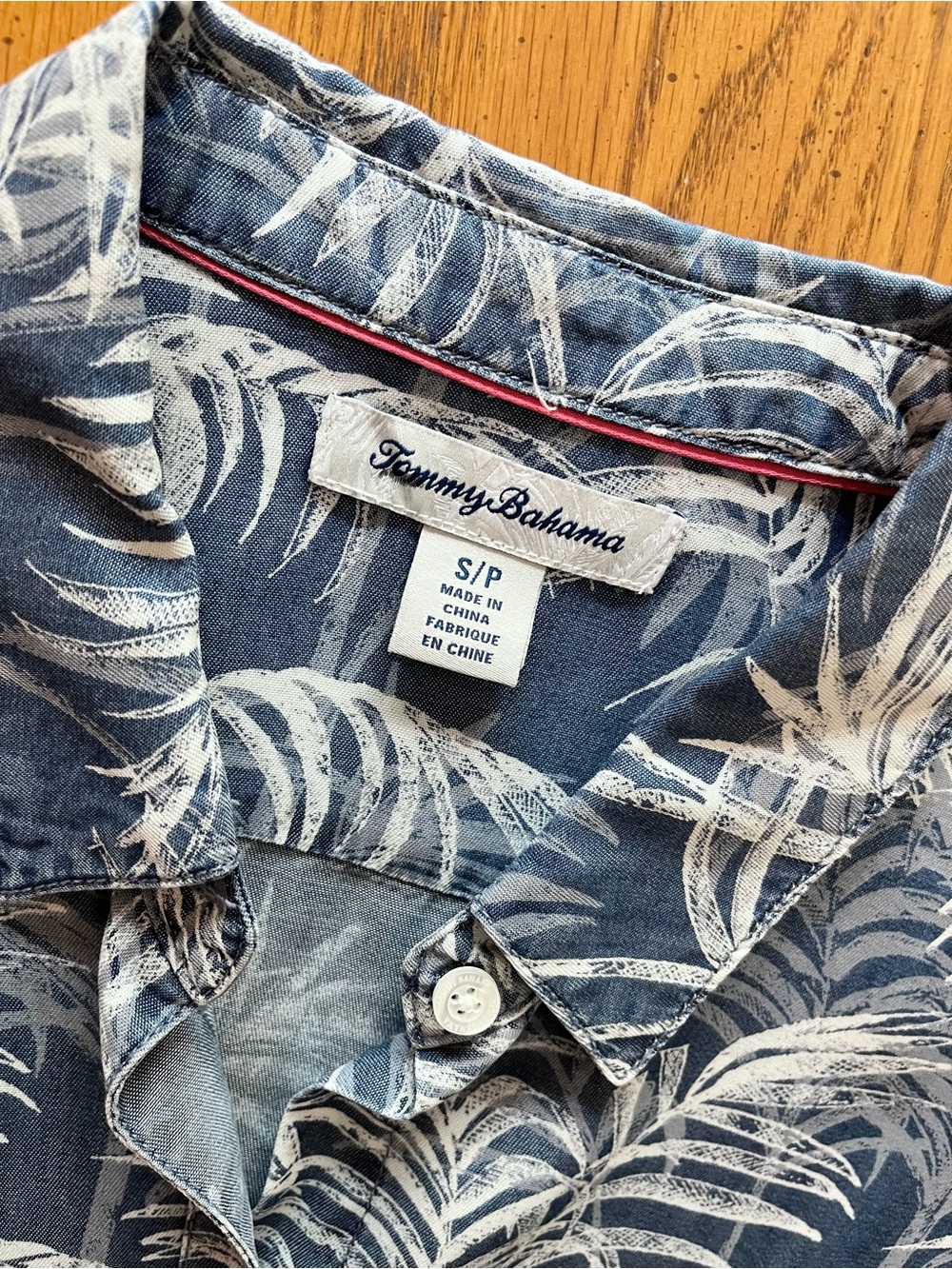 Tommy Bahama Tropical Palm Print Shirt S - Picture 8 of 8